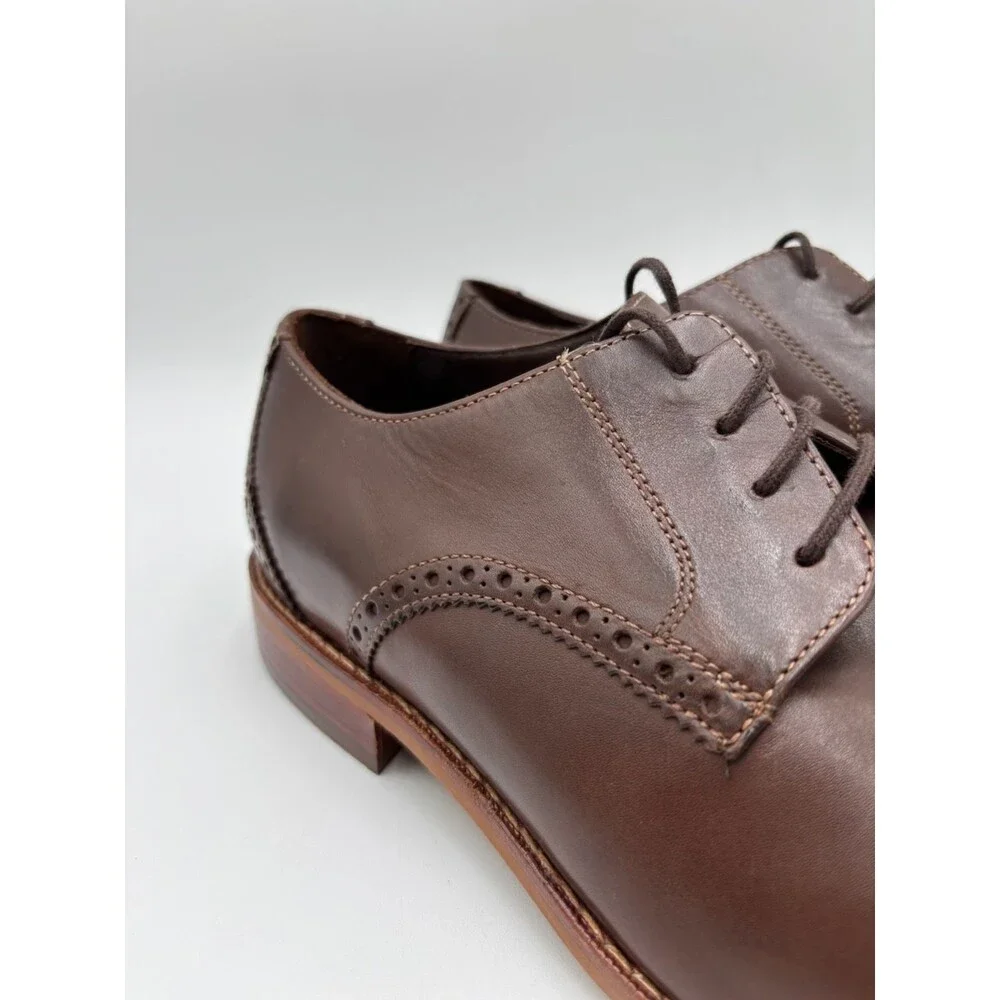 Florsheim CASTELLANO CPOX Men's NEW Leather Oxford Shoe Brown US Size 8 3E